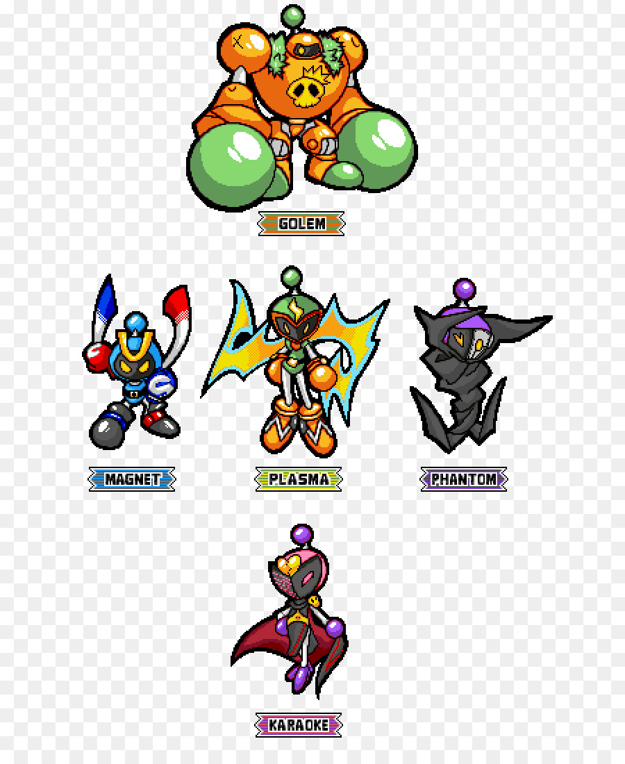 Personagens De Robô，Golem PNG