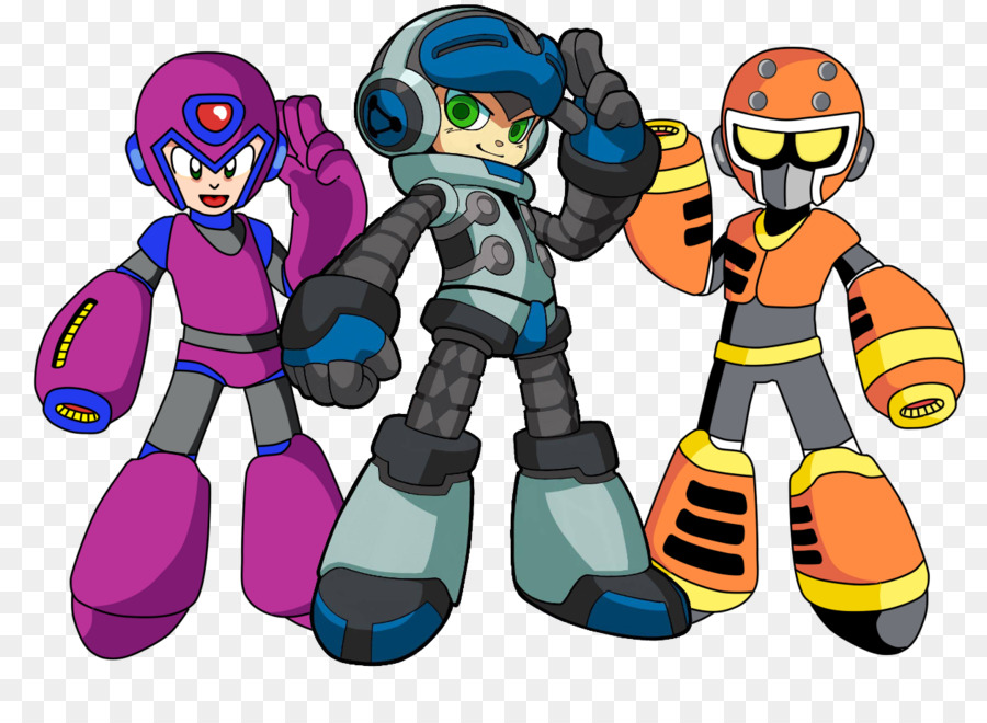 Poderoso Nº 9，Mega Man PNG