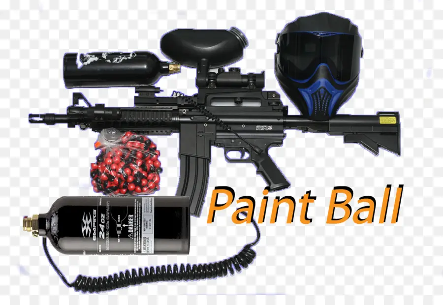 Paintball，Pistola PNG