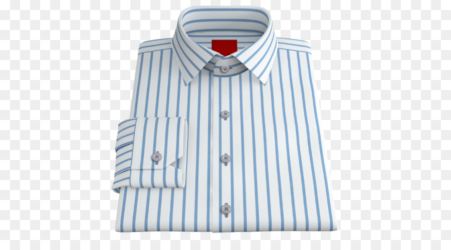 Vestido De Camisa，Azul PNG