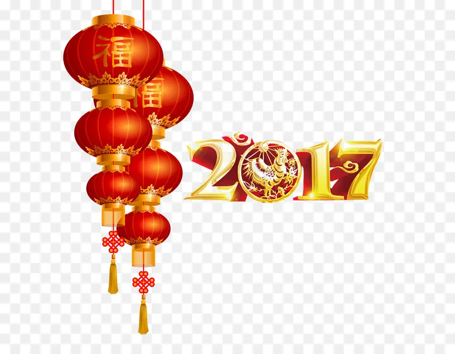 Ano Novo Chinês，Lanterna PNG