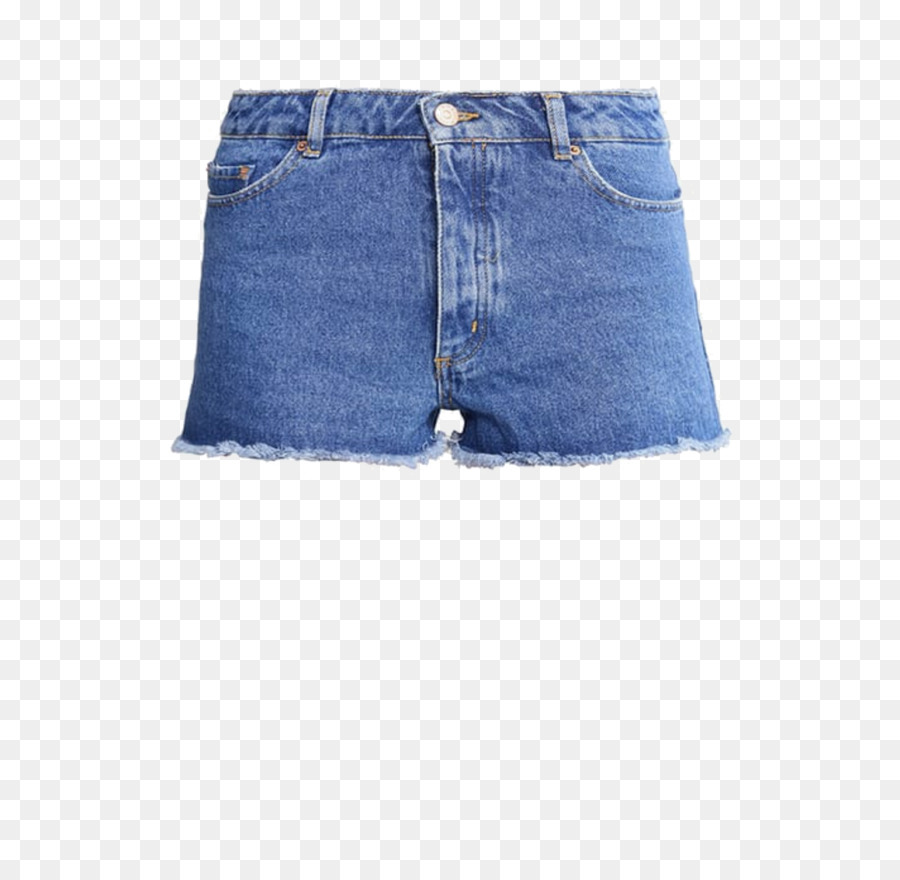 Shorts Jeans，Azul PNG