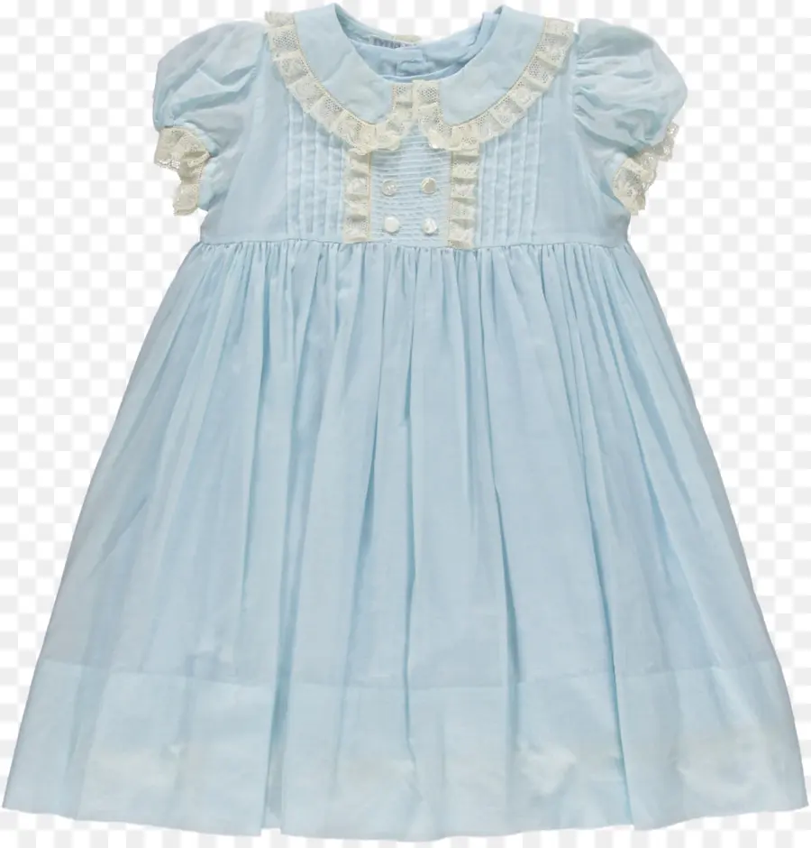 Vestido Azul，Babados PNG