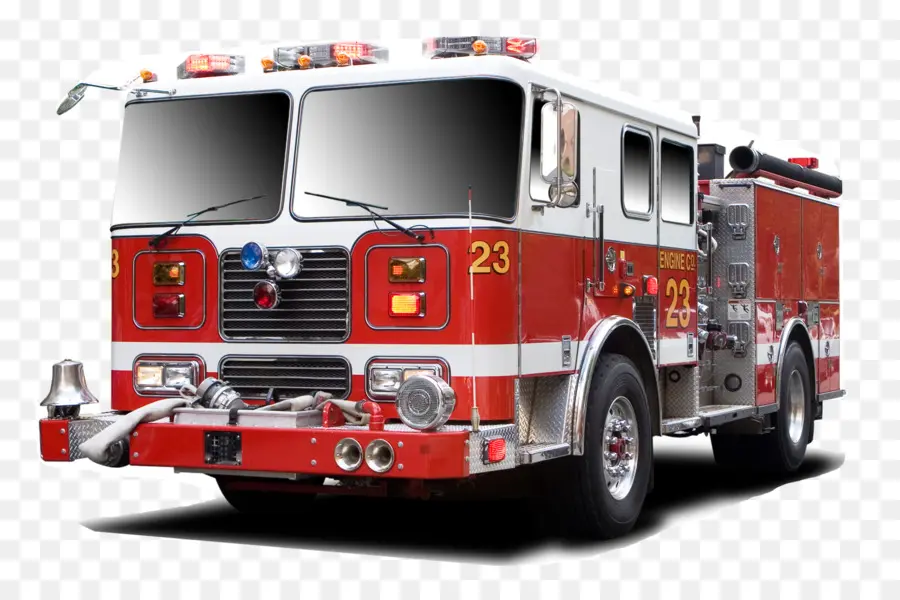 Bombeiros，Motor De Fogo Vermelho PNG