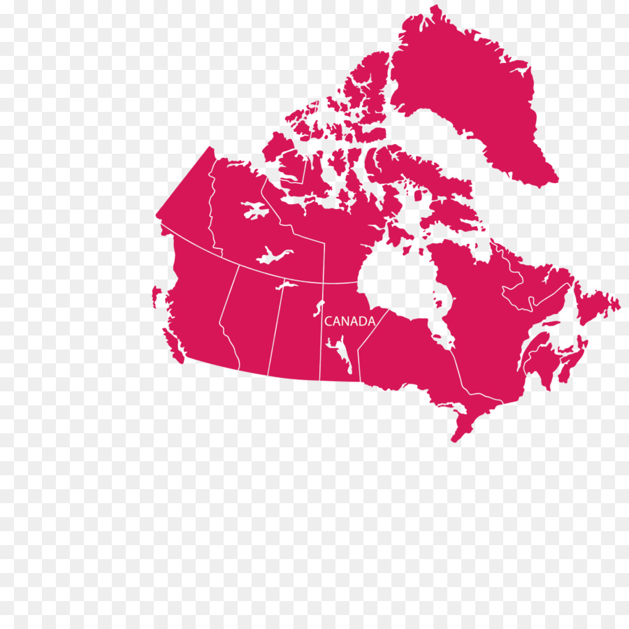 Mapa Do Canadá，Geografia PNG