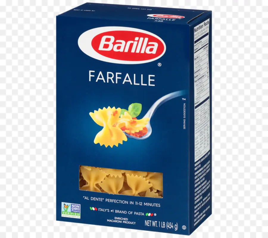 Barilla Farfalle，Macarrão PNG