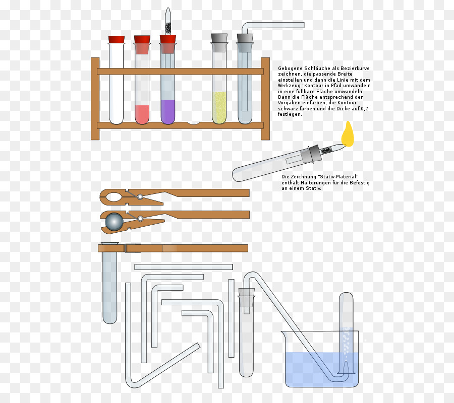 Equipamento De Laboratório，Tubos De Ensaio PNG