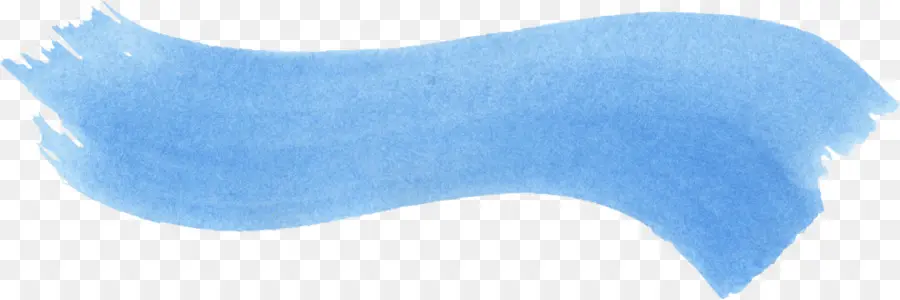 Azul，Pintura Em Aquarela PNG