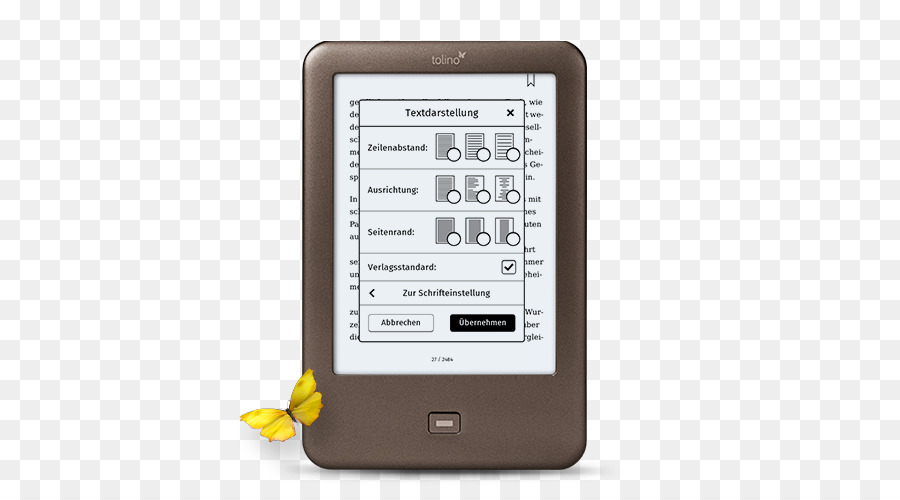 Comparação De Ereaders，Tolino PNG