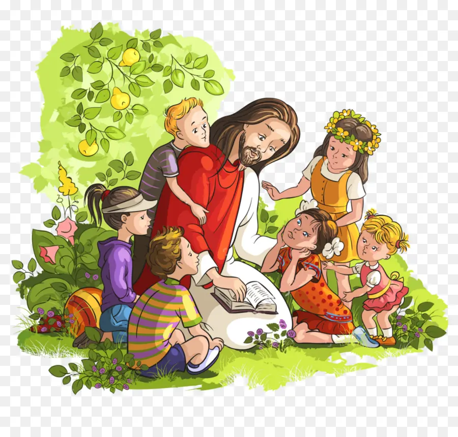 Criança，O Ensino De Jesus Sobre As Criancinhas PNG