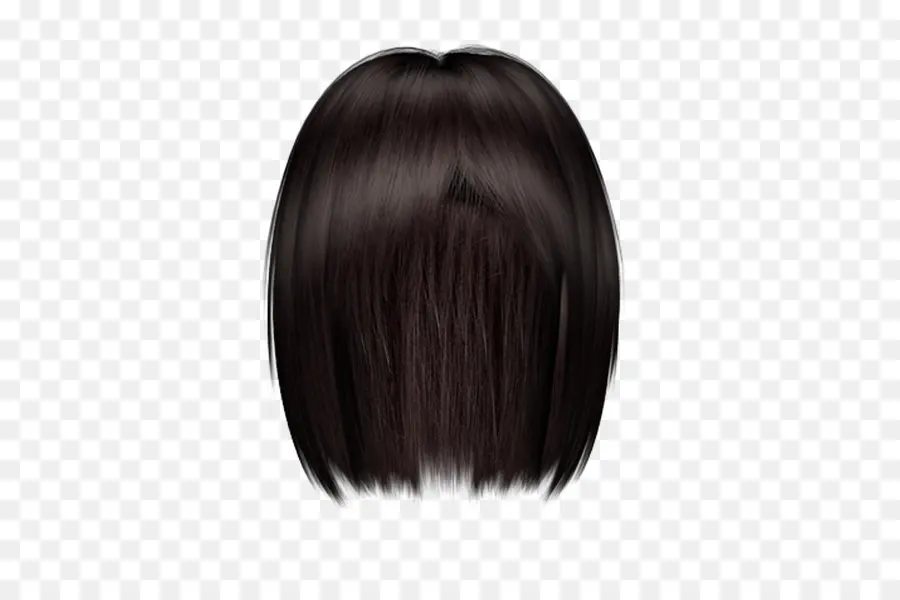 Cabelo Preto，Peruca PNG