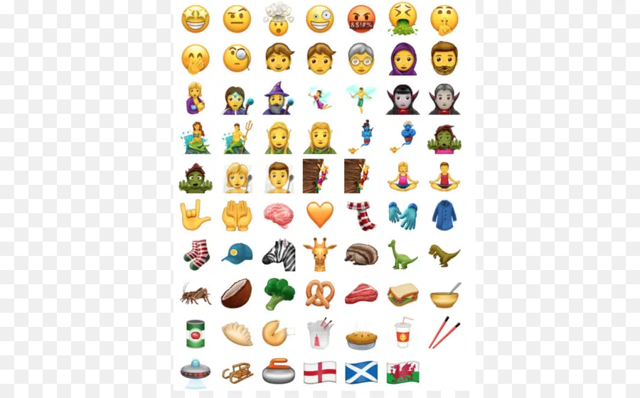 Emojis，Rostos PNG