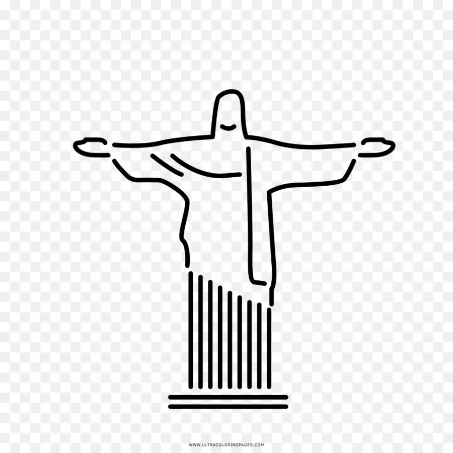 Cristo Redentor，Desenho PNG