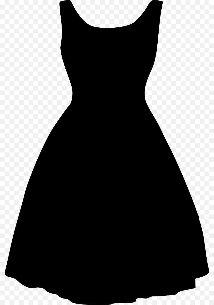 Silhueta De Vestido，Moda PNG