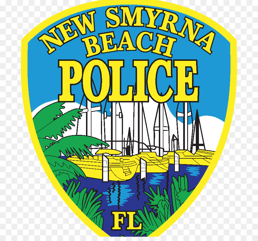 New Smyrna Beach Departamento De Polícia，Logo PNG