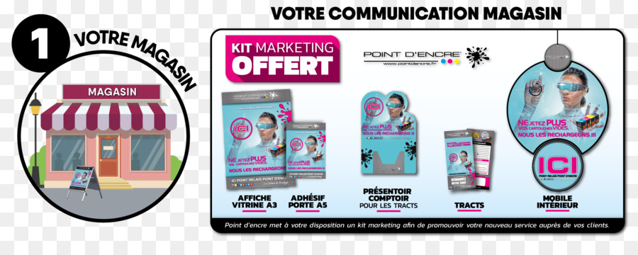 Kit De Marketing，Conjunto PNG