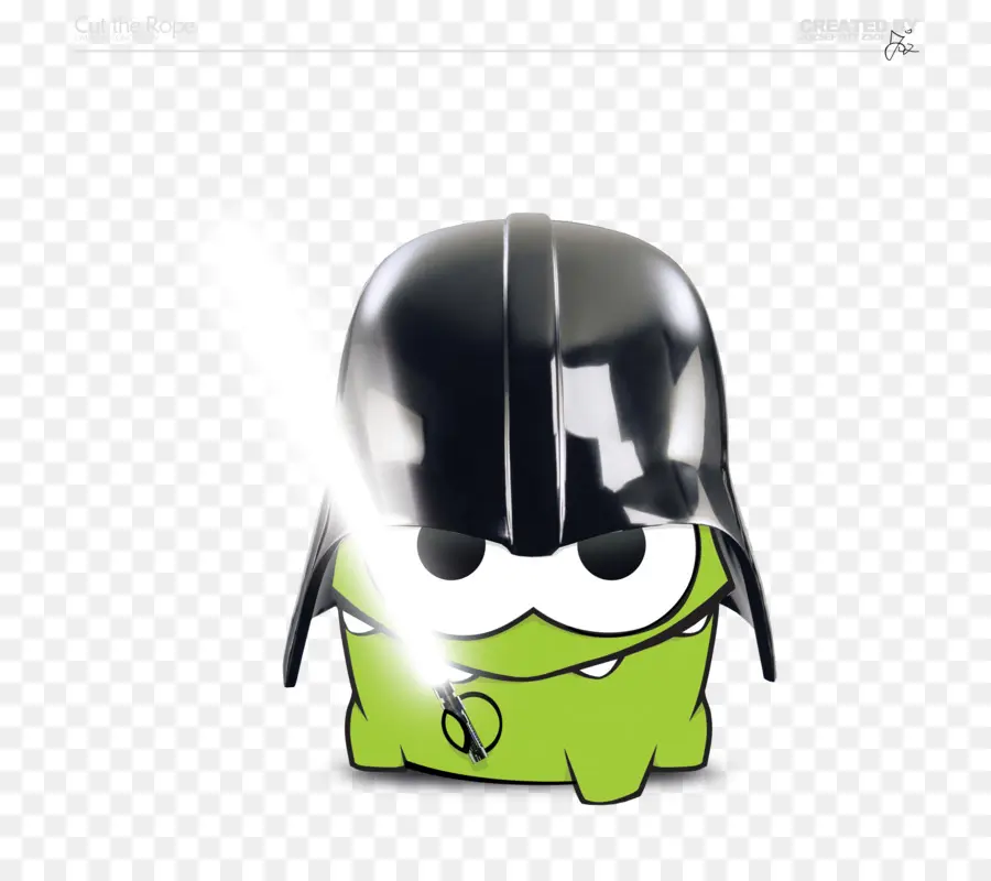 Personagem Verde Com Capacete，Doodle PNG