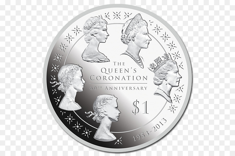 Moeda，Coroação De Elizabeth Ii PNG