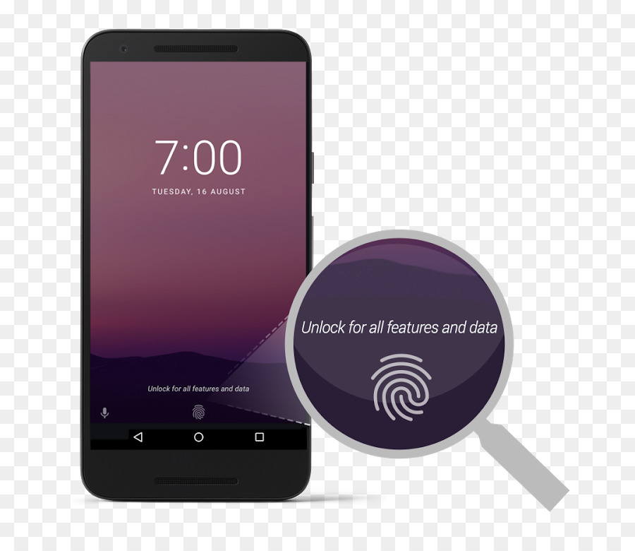 Smartphone Com Desbloqueio Por Impressão Digital，Móvel PNG