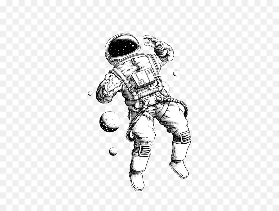Desenho，Astronauta PNG