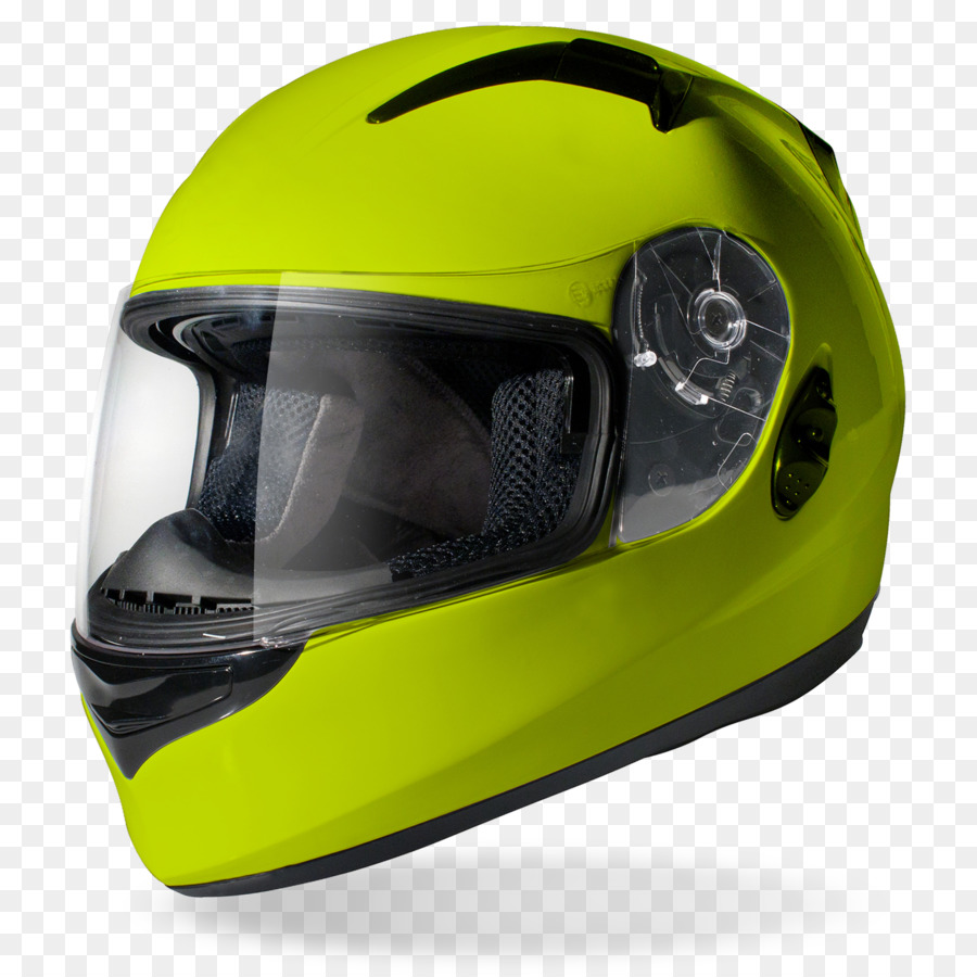 Capacete Amarelo，Motocicleta PNG