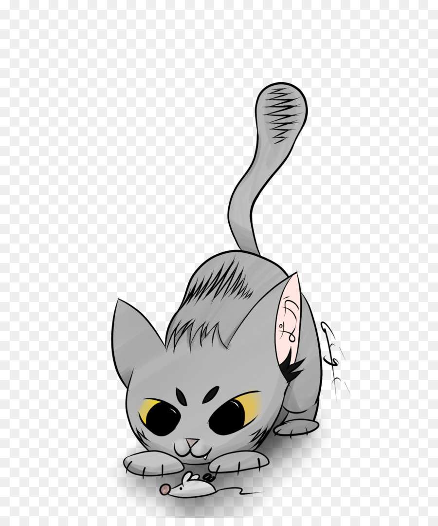 Gato De Desenho Animado，Rato PNG