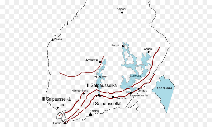 Finlandês Lakeland，Salpausselkä PNG