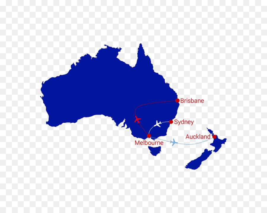 Austrália，Mapa PNG