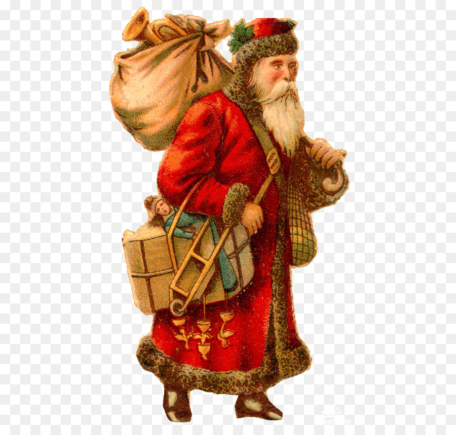 Papai Noel，Terno Vermelho PNG