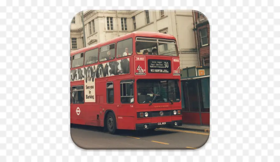 Ônibus Vermelho De Dois Andares，ônibus PNG