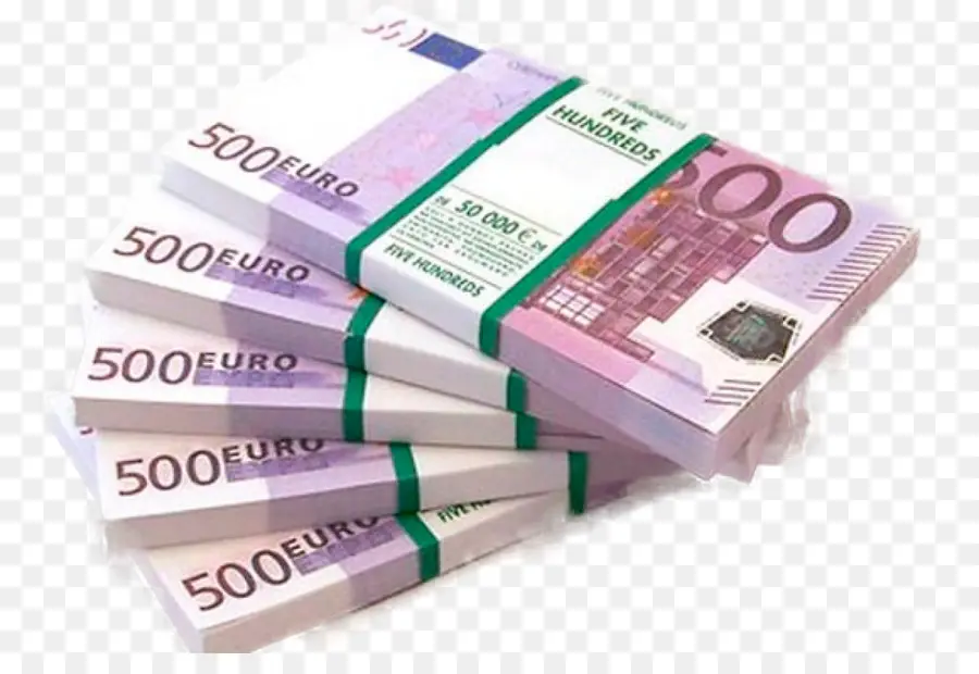 500 Notas De Euro，Euro PNG