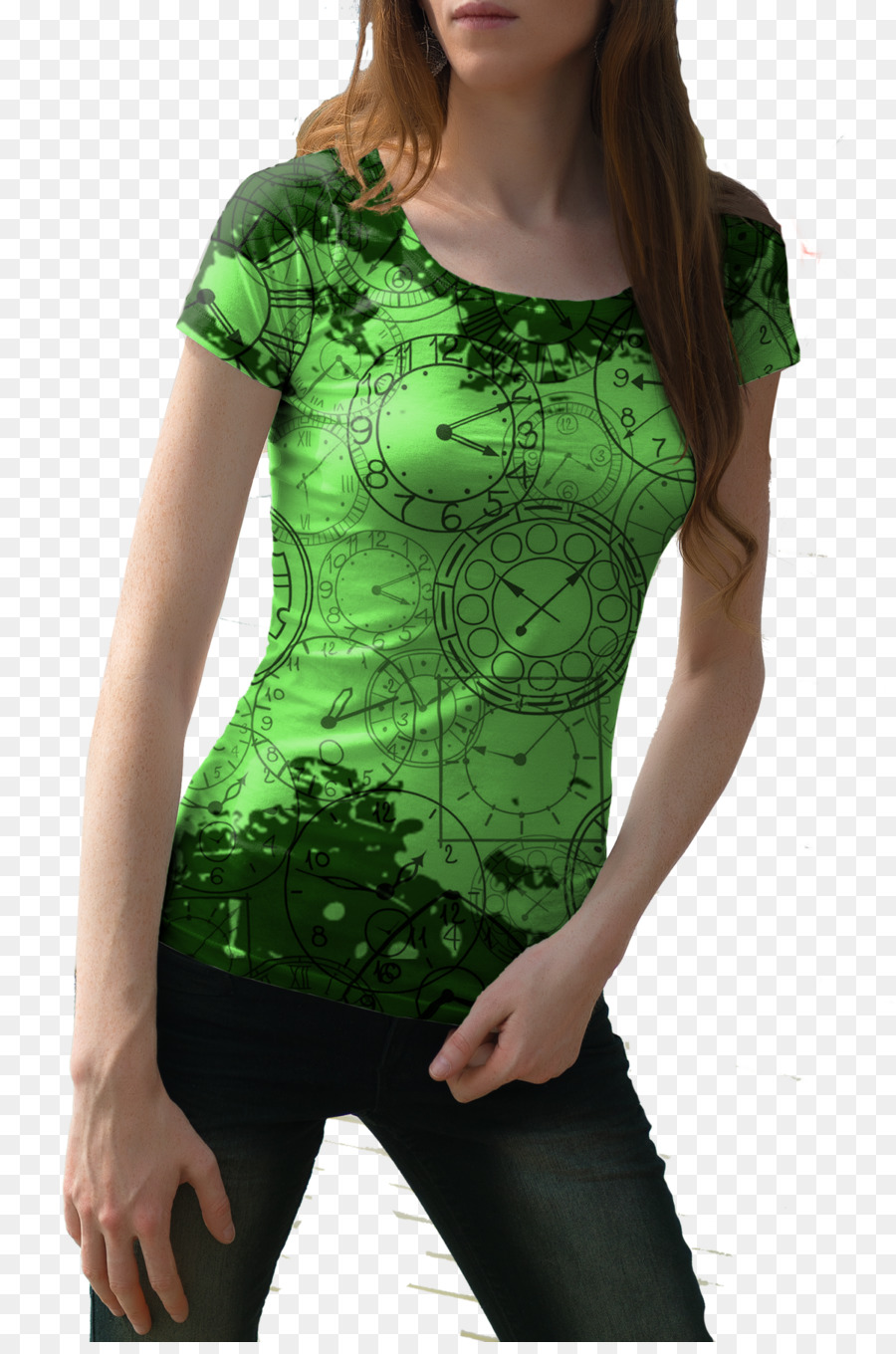 Tshirt，Maquete PNG