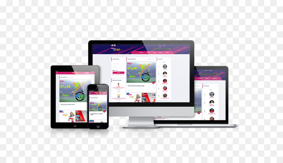 Responsive Web Design，Desenvolvimento Web PNG