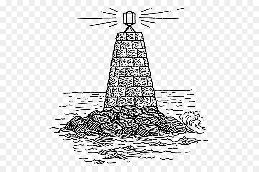 Desenho De Farol，Baliza PNG