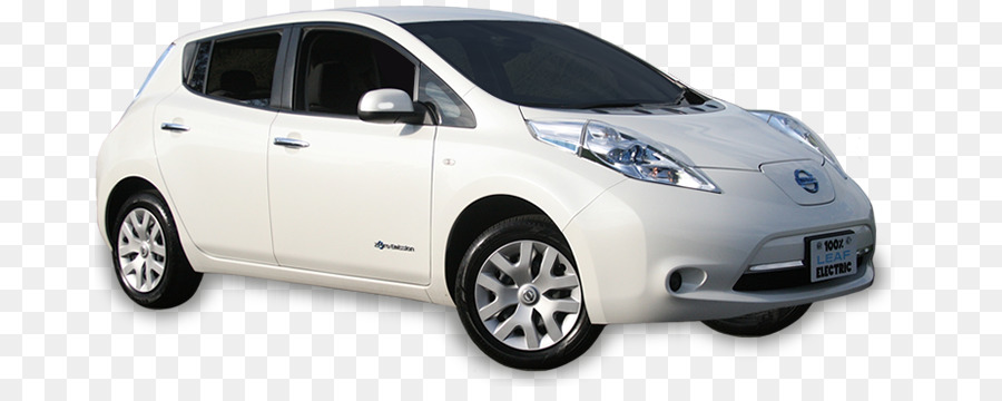 2018 Nissan Leaf，Veículo Elétrico PNG