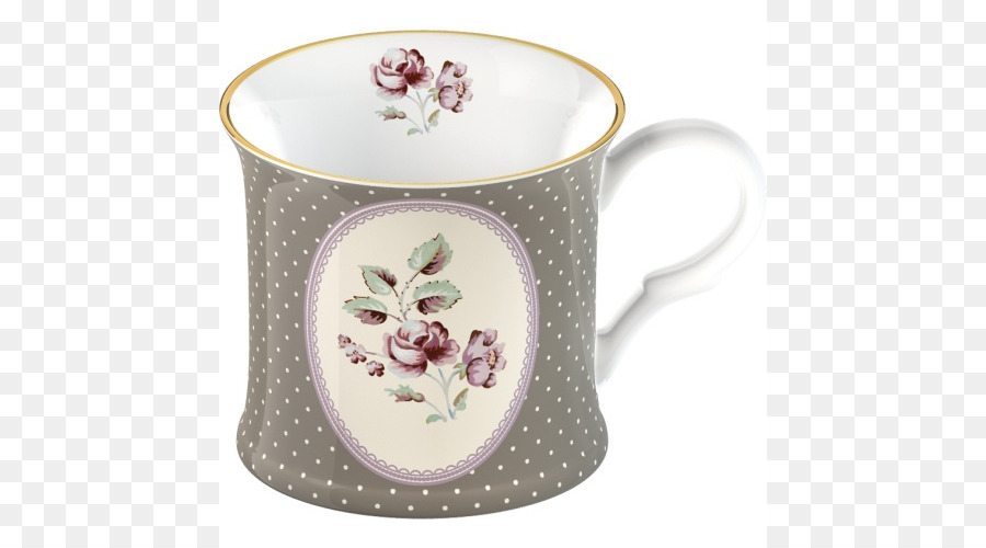 Caneca Floral，Xícara PNG