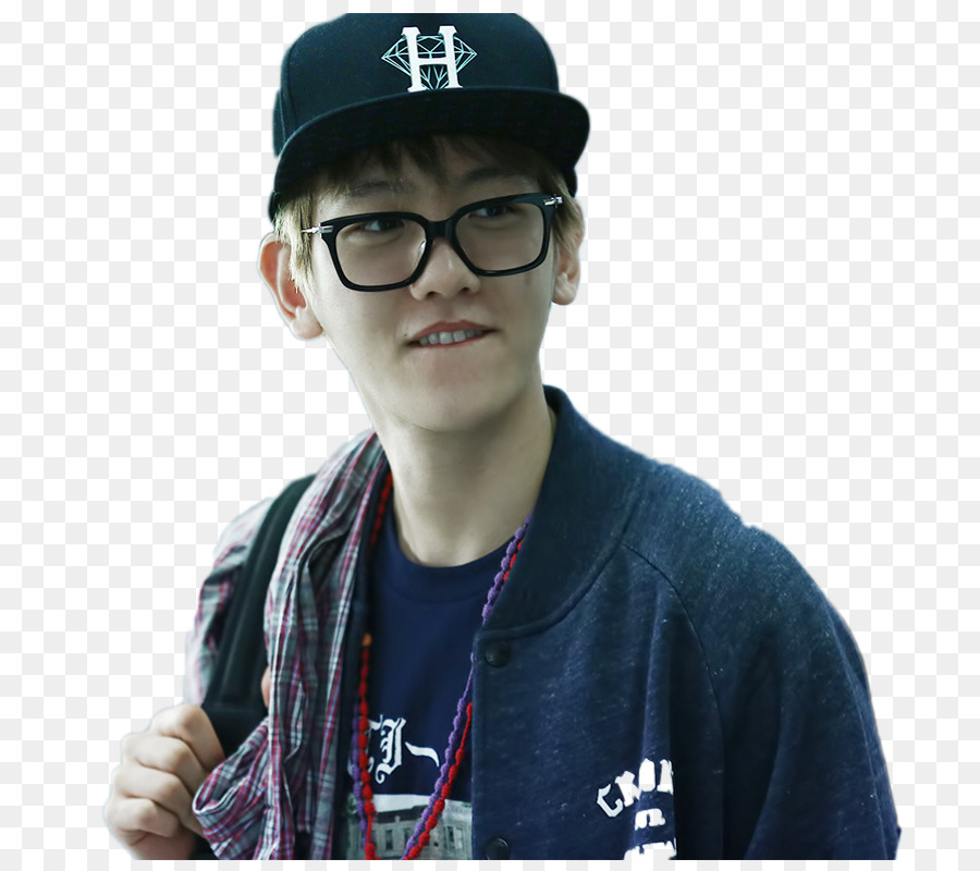 óculos，Baekhyun PNG