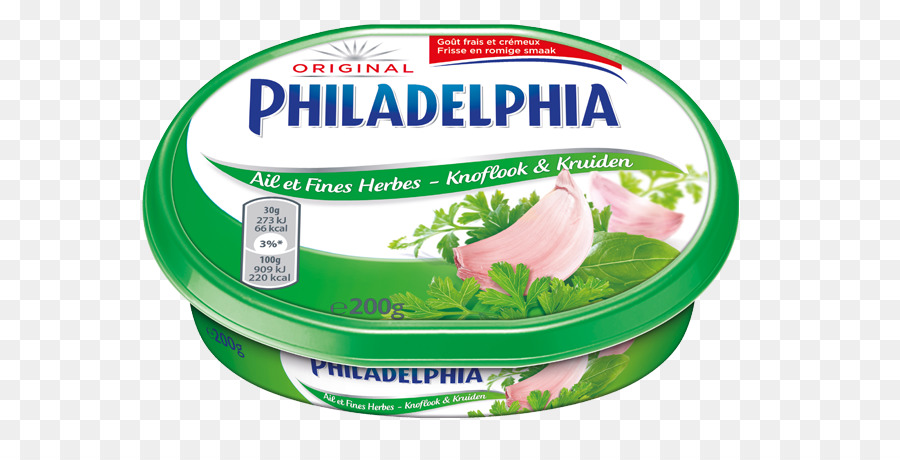 Cream Cheese Filadélfia，Ervas PNG