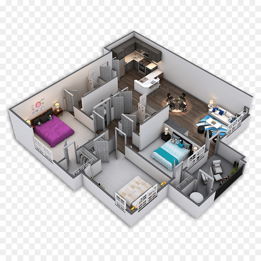 Layout Da Casa，Quartos PNG