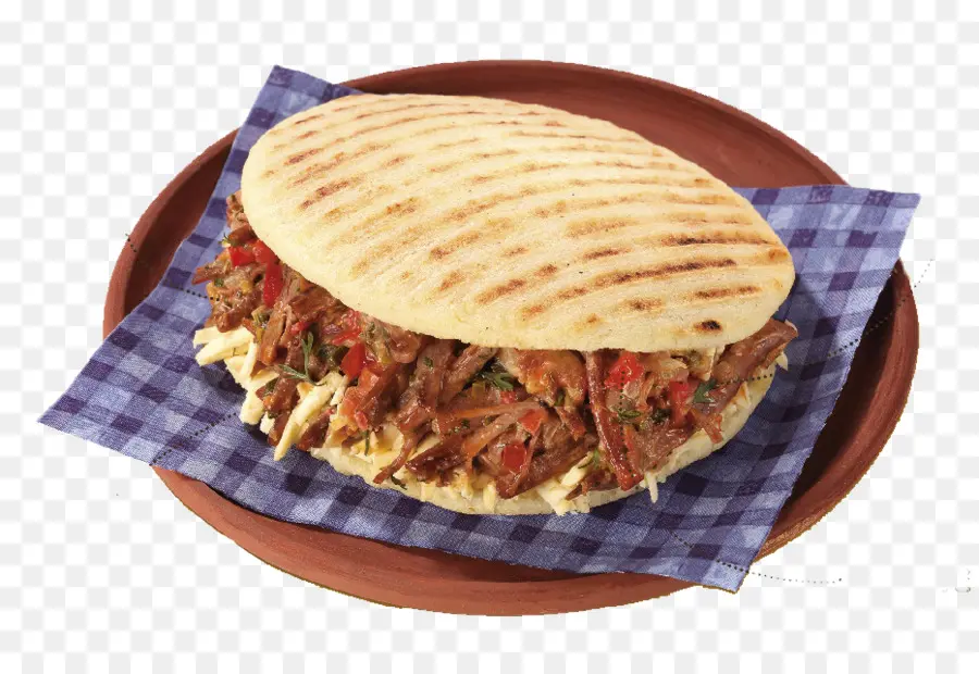 Arepa Com Carne，Arepa PNG