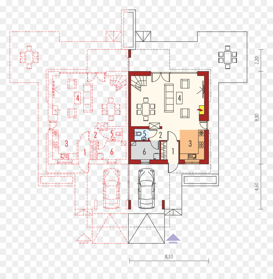 Piso Plano，House PNG