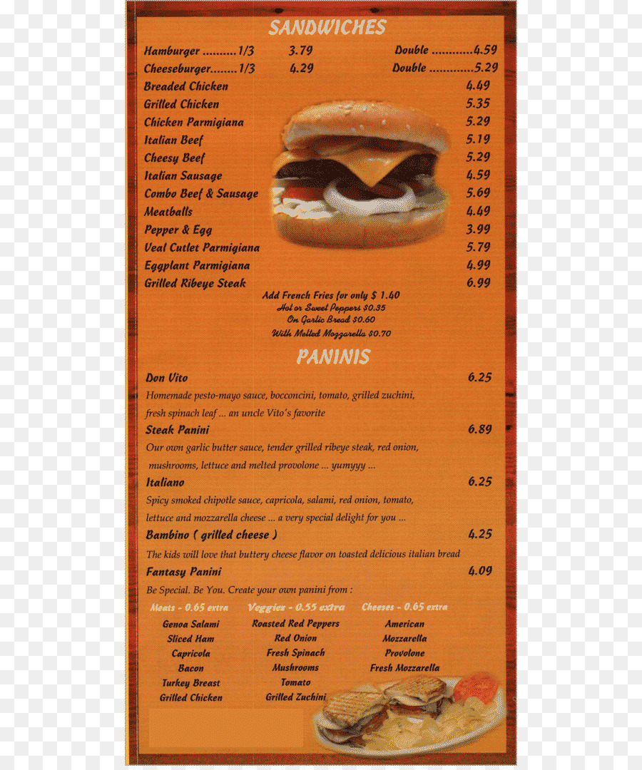 Menu，Receita PNG