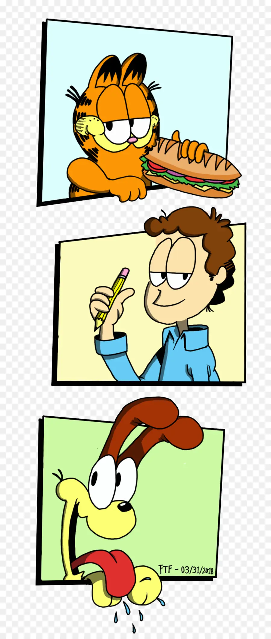 Odie，Jon Arbuckle PNG