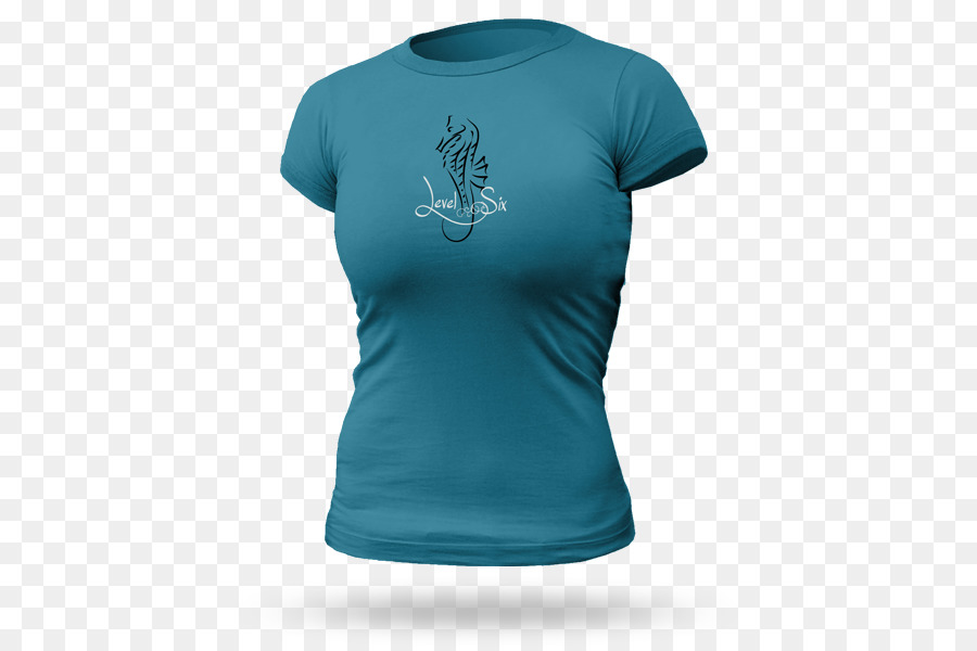 Camiseta Azul，Vestuário PNG