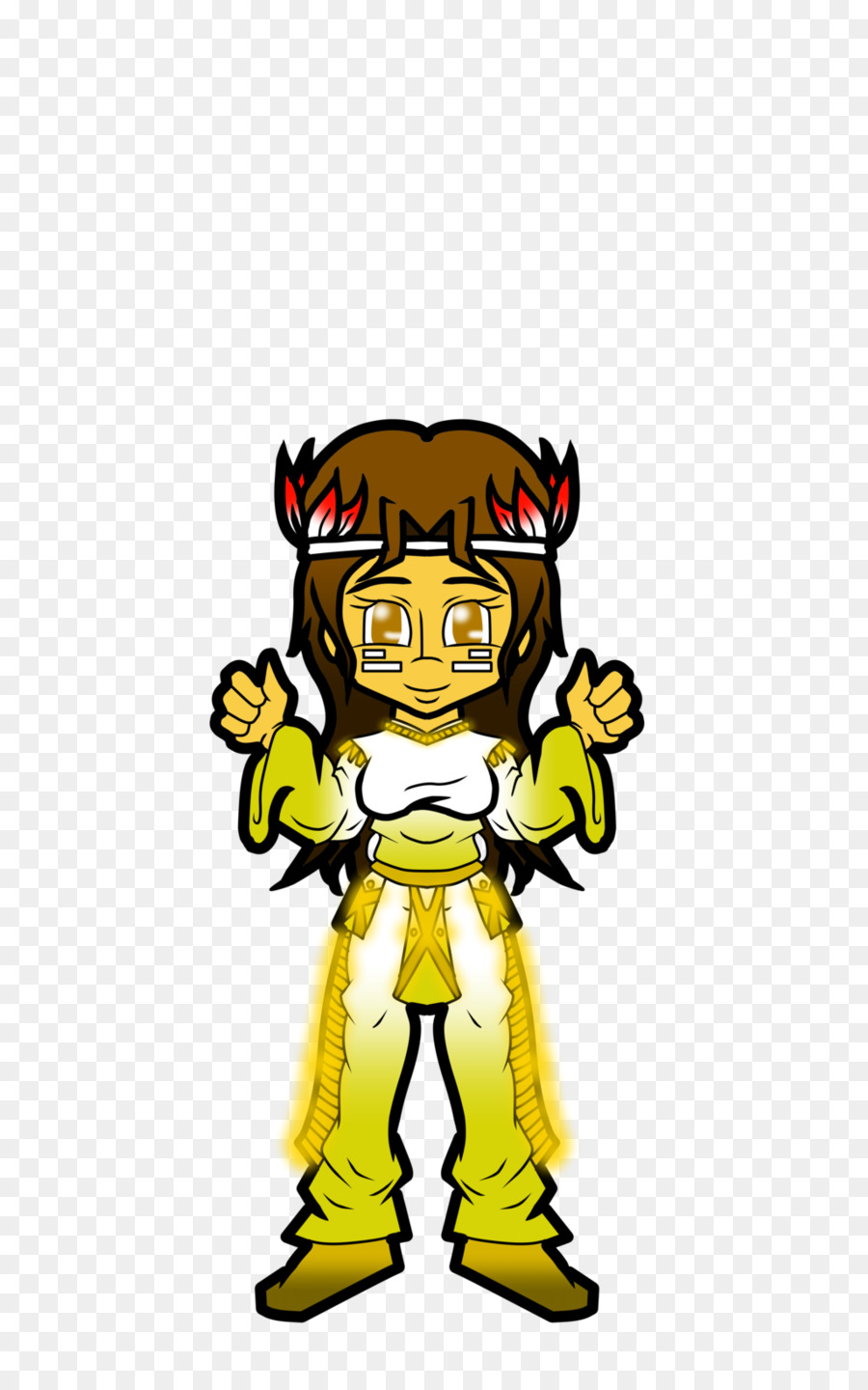 Personagem，Amarelo PNG