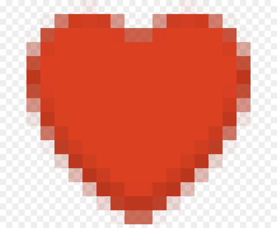 Coração De Pixels，Amor PNG