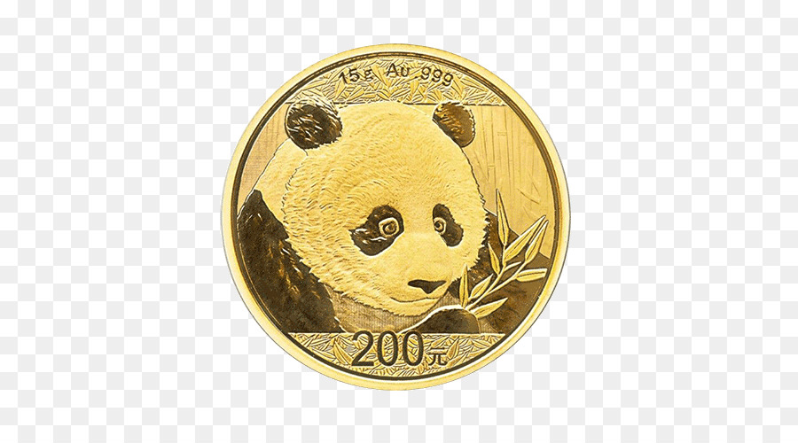 China，Panda De Ouro Da China PNG