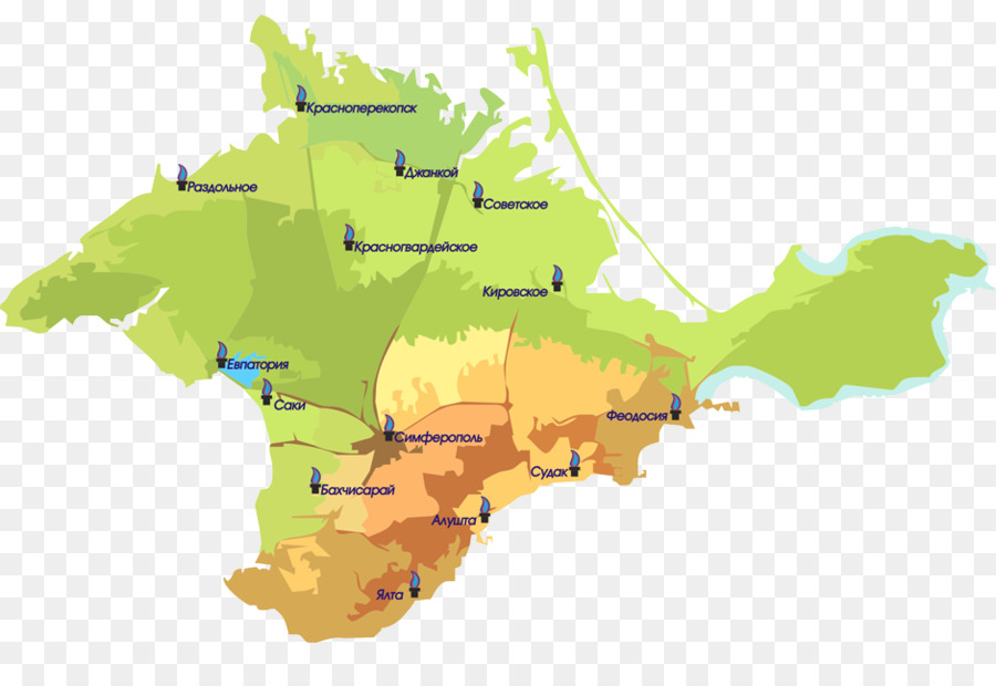 Mapa Da Crimeia，Geografia PNG