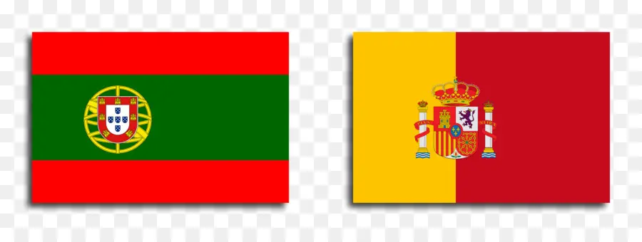 Bandeiras De Portugal E Espanha，Nacional PNG