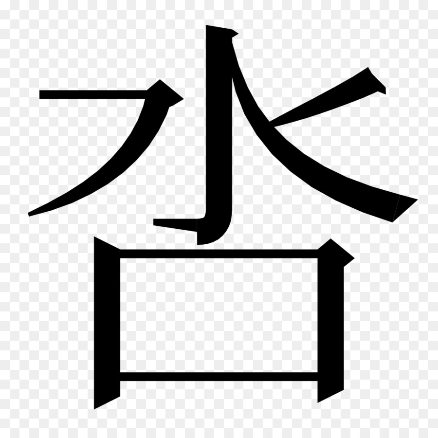 Caracteres Chineses，Kangxi Dicionário PNG